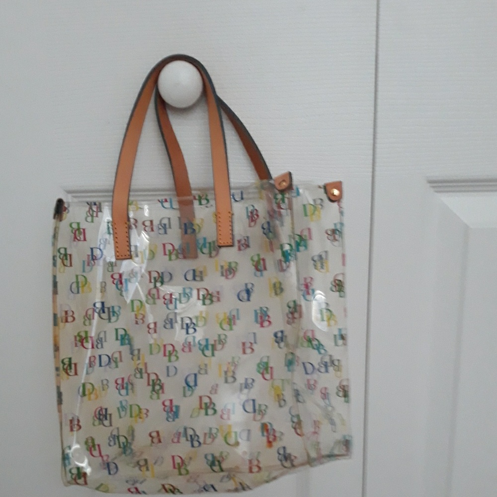 Dooney &. Bourke small clear bag
